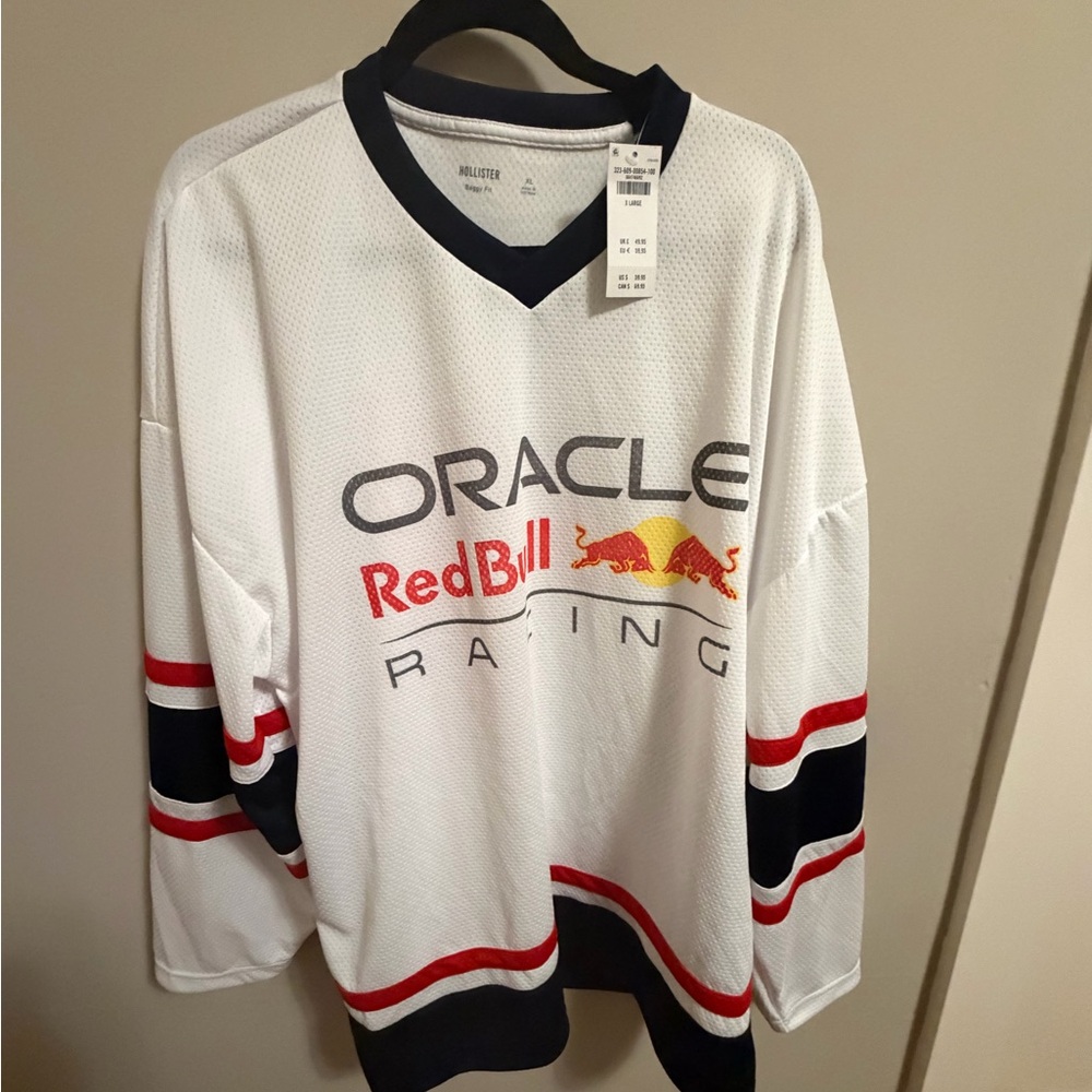 Oracle Red Bull Racing Verstappen Graphic Hockey Jersey